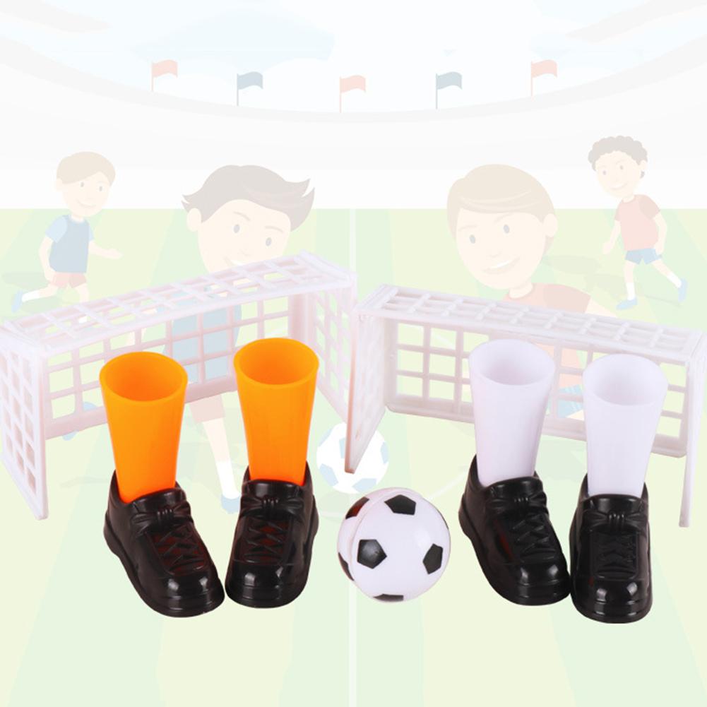 Grappige Mini Vinger Voetbal Match Play Tafel Game Set Met Doelen Kids Speelgoed