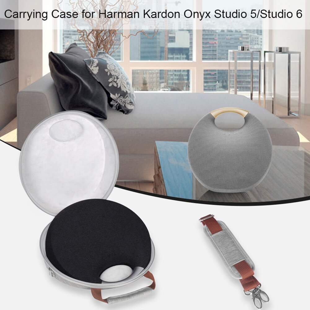Tragbare reisetasche für harman kardon onyx studio 5 6 bluetooth-kompatible kabellose lautsprecher, aufbewahrungstasche, schultertasche