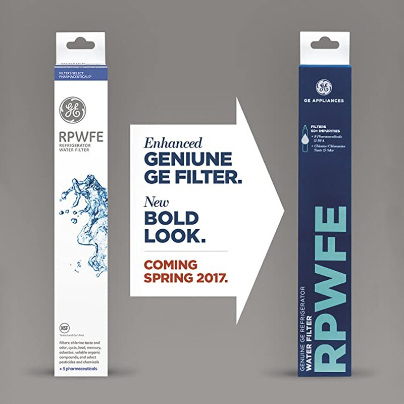 Wymień filtr robić wody chłodzącej GE RPWFE RPWF 1 opakowanie