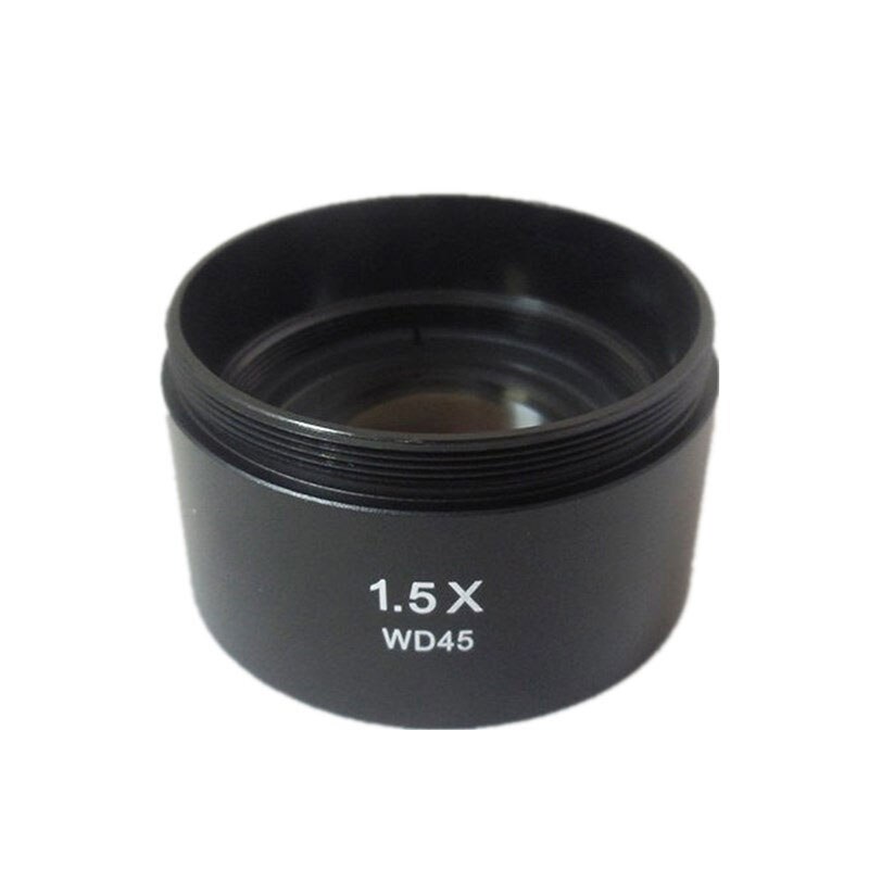 0.5x 1x 1.5x 2x barlow hjælpemikroskop objektiv linse gevind 48mm mount digital stereo mikroskop linse til at skifte visning: 1.5x m48