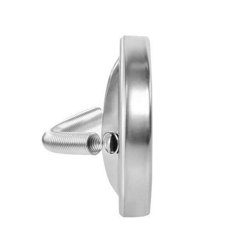 0-120 ℃ Termometro a tubo con morsetto in acciaio inossidabile sulla molla di riscaldamento del tubo Strumento industriale a molla con indicatore di temperatura in metallo da 63 mm