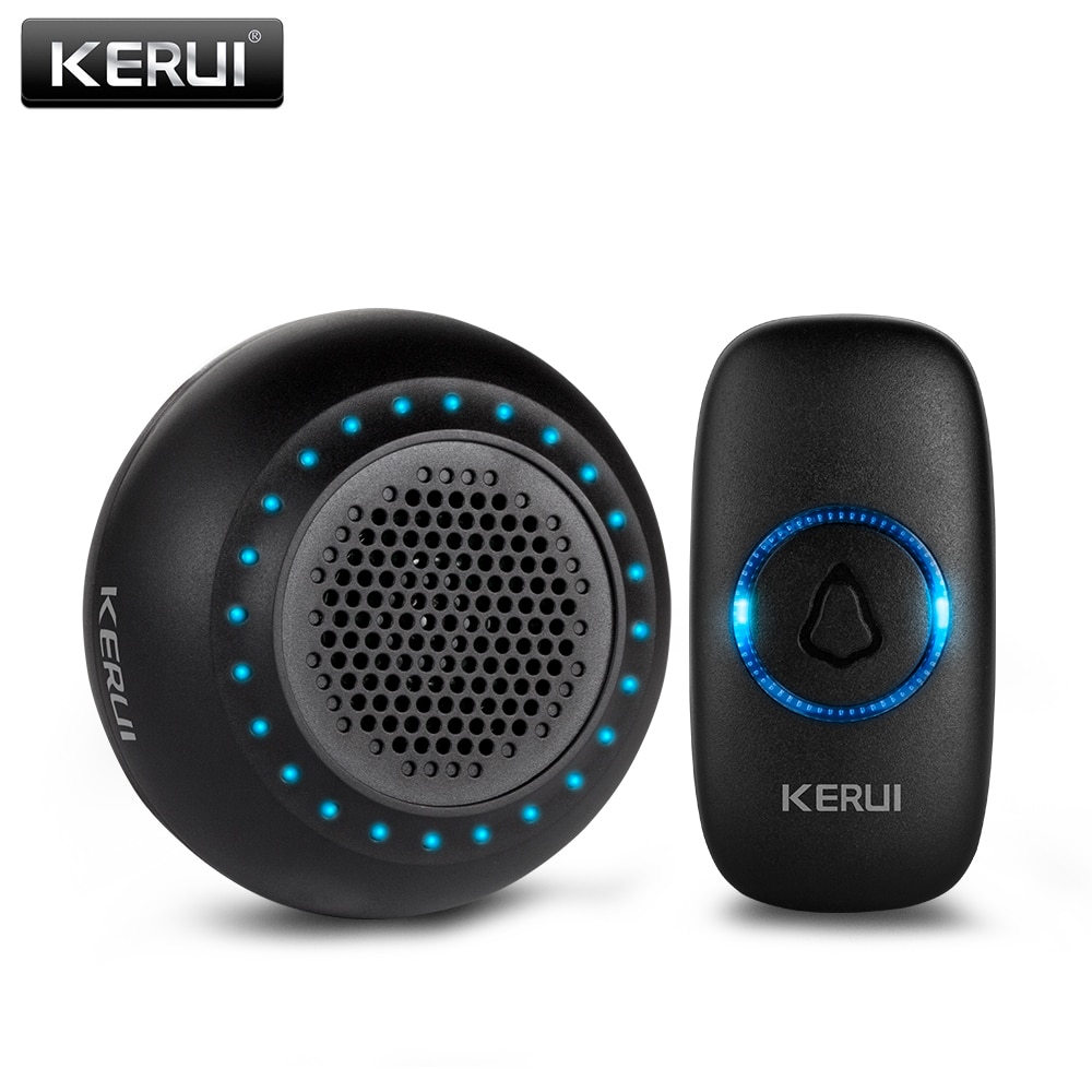 KERUI Doorbell Welcome Home Waterproof Doorbell Smart Wireless Ring Door bell 100M Transmission With lithium Battery Doorbell