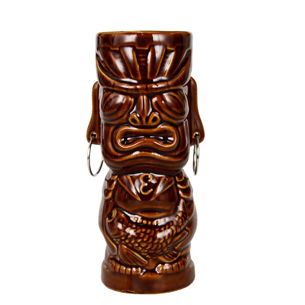 Hawaii tiki muggar bar cocktail glas öl drink kopp aimar statu dödskalle docka keramisk kopp