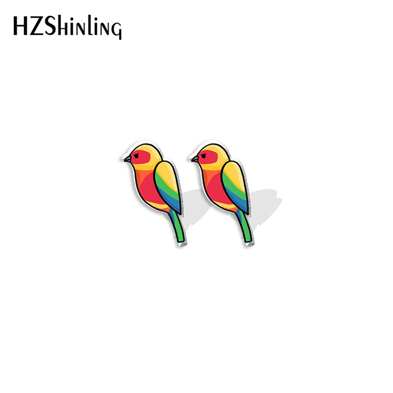Pendientes de resina acrílica para chica, aretes de resina epoxi hechos a mano, de chica,: 10