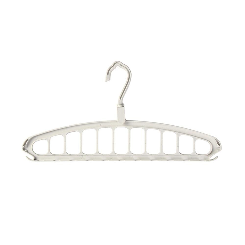 Multi-port Support Circle Clothes Hangers Clothes Drying Racks Multifunction Plastic Scarf Clothes Hanger Storage Rack