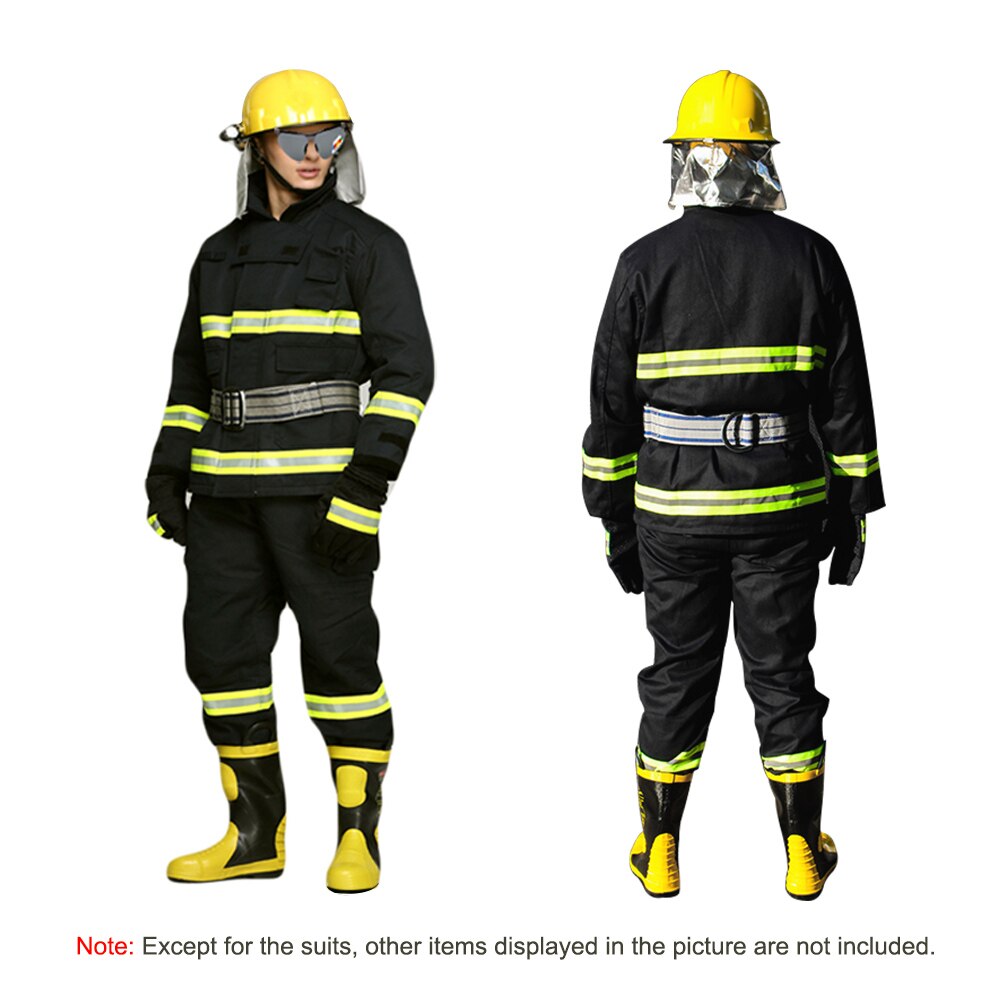 Flame Retardant Clothing Fire Resistant Clothes Fireproof Waterproof Heatproof Fire Fighting Equipment Suitable Height 180cm