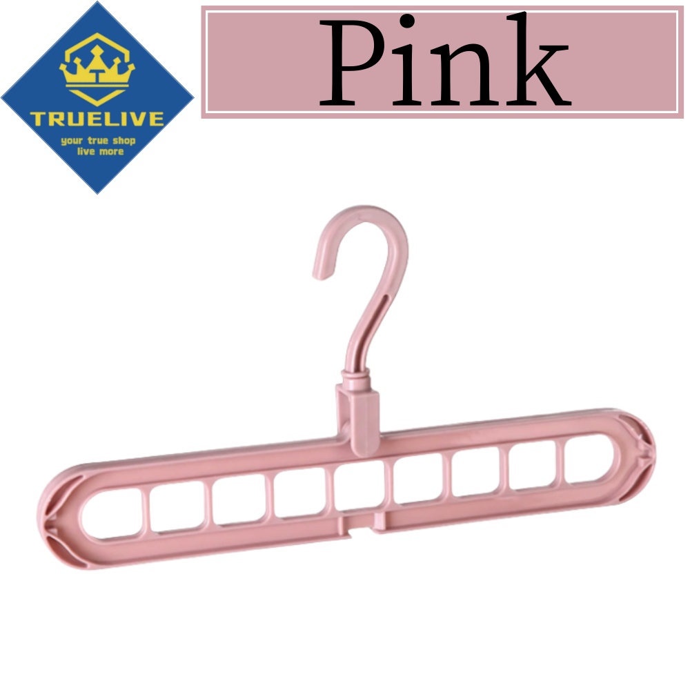 Cintres pliables à 9 trous, 20/10/5/3/1 pièces, robustes, gain de place, organisateur de vêtements pour chambre, garde-robe, maison, porte-vêtements: XL / vert clair