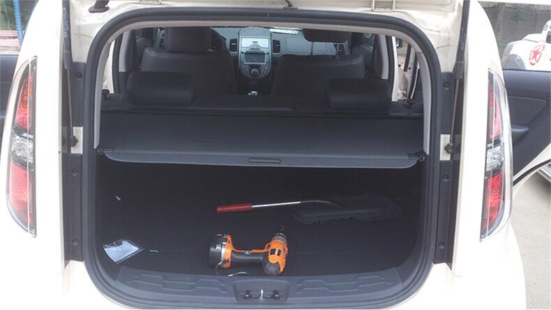 Rear Cargo Cover For KIA Soul Partition Curtain Screen Shade Trunk Security Shield