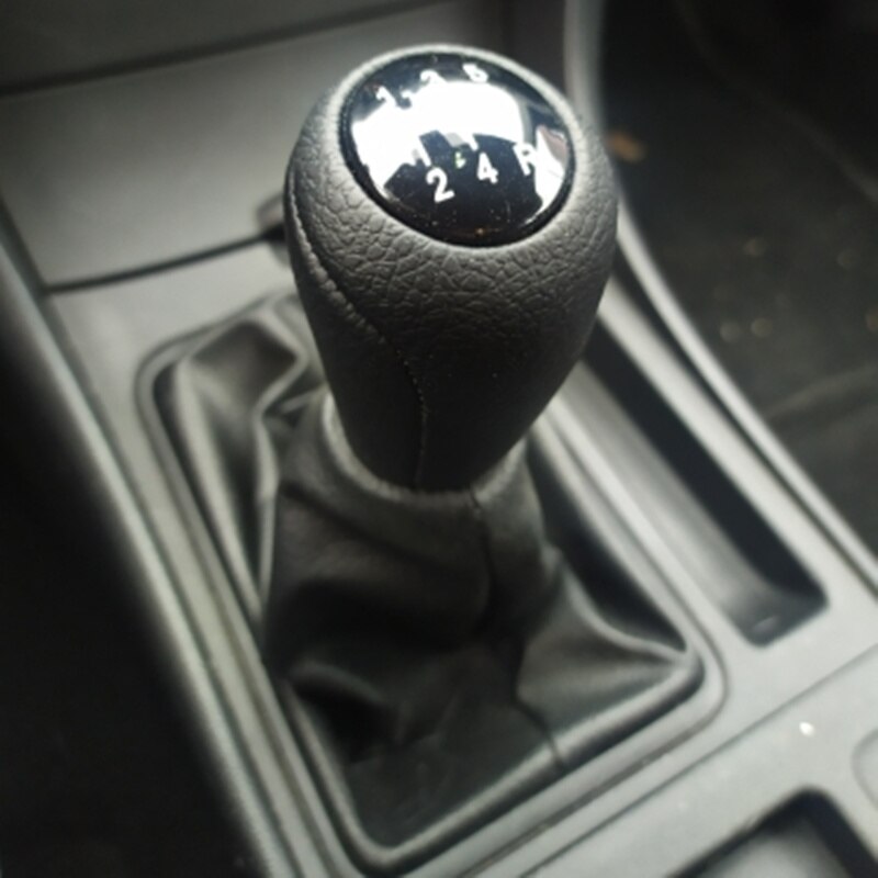 Levier de changement de vitesse en cuir pour MAZDA 3 BK BL 5 CR CW 6 II GH CX-7 ER MX-5 NC III 23 MT