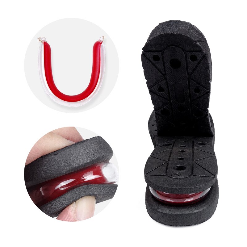 Semelle rehaussante invisible, pour chaussures, coupe réglable de 3/5/7/9 cm, insertion de talon, pour les pieds
