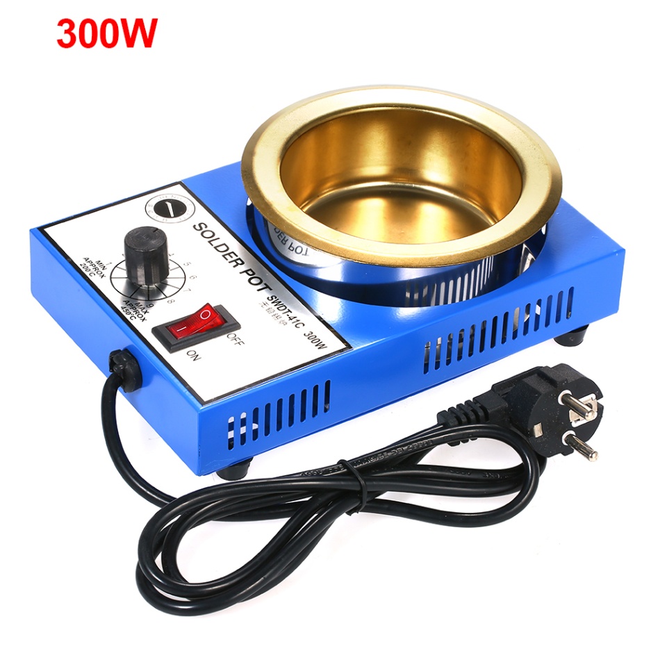 Mini Solder Pot with Temperature Adjustable Lead Free Desoldering Bath Plate Electric Soldering Pot 220V 100W 150W 250W 300W: 300W