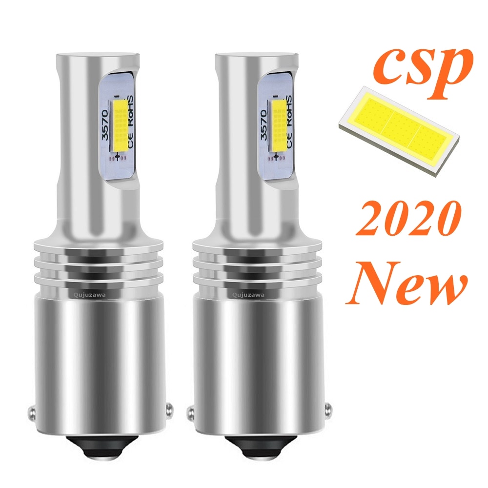 2pz 1156 BA15S P21W 7506 super Luminoso CSP 3570 portato auto Lampadina Della coda Del Freno auto inversione Lampada Indicatori di direzione di giorno Corsa e jogging Luce