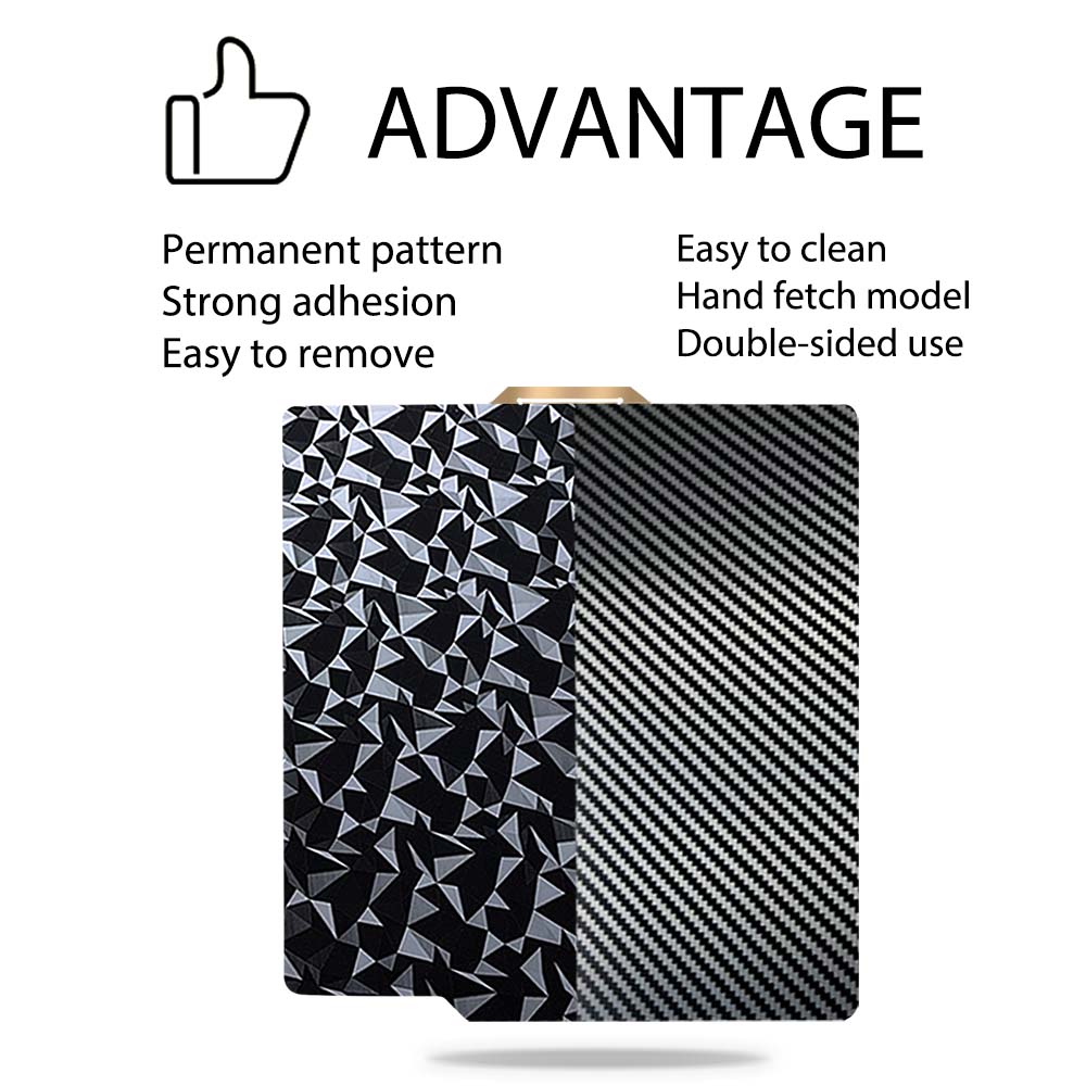 Foglio PEI 235 180 241 257 310 Piastra di costruzione magnetica animale domestico PEI a doppia faccia Lamiera di acciaio per molle Ender 3 Piastra PEI per letto di aggiornamento 310x310