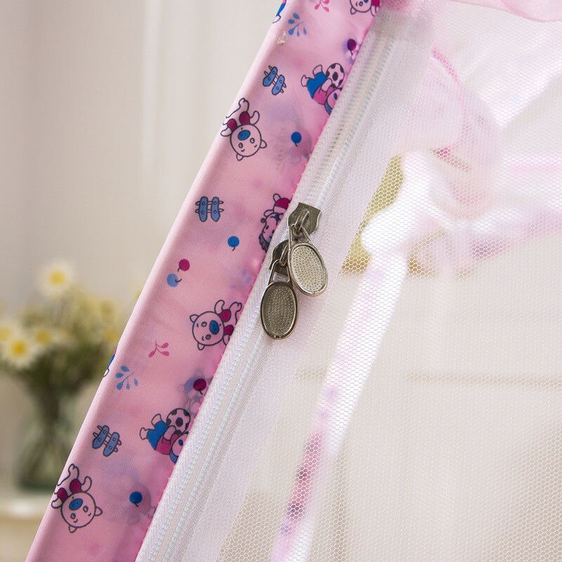 Opvouwbaar klamboe in meerdere maten voor kinderen, zomerluifel voor babybedje, anti-muggentent, mongoolse yurt, klamboe