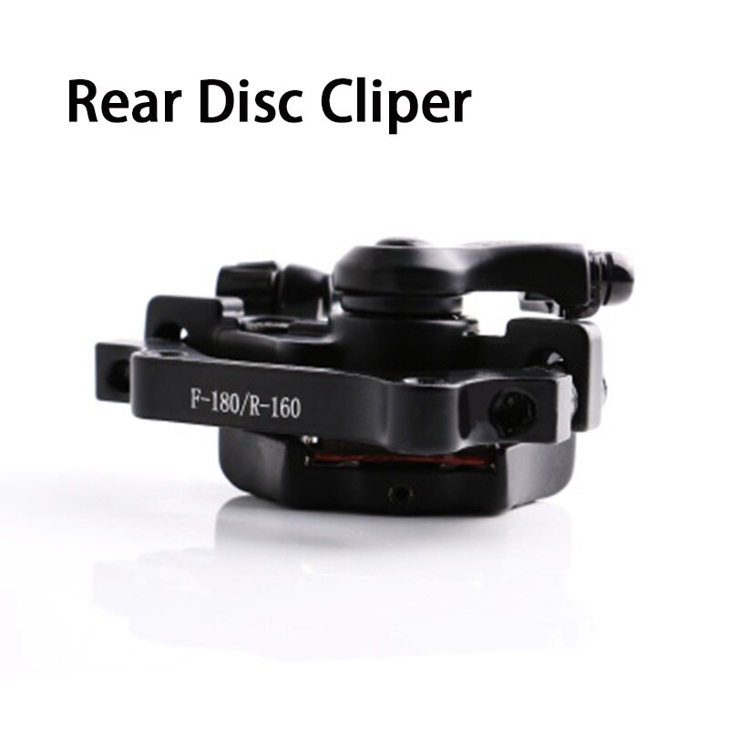 General Disk Brake Set Mountain Bike Bicycle Brake Mechanical Line Pulling Disc Brake Front Caliper Rear Caliper 160mm Cable Set: Rear Cliper