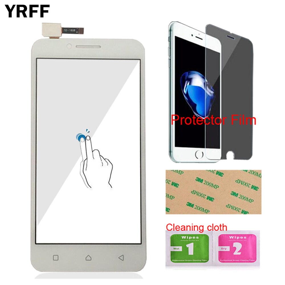 Mobile Touch Screen For Lenovo A2020 Vibe C A2020a40 Touch Screen Digitizer Panel Front Glass Sensor Tools Free Protector Film