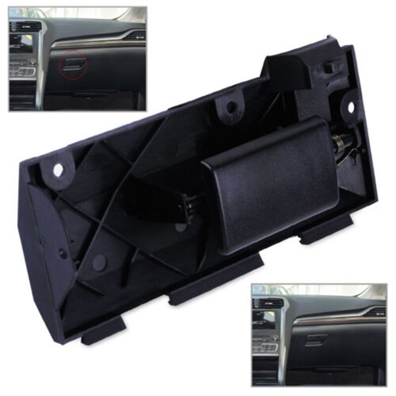 MANO IZQUIERDA negra para guantera de coche cierre Assy cubierta de manija para Ford Mondeo MK3
