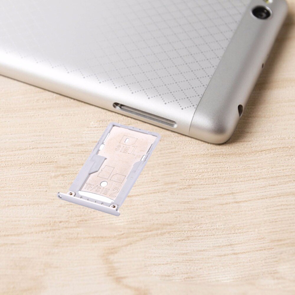 H SIM & SIM / TF Card Tray For Xiaomi Redmi 3 & 3s & 3X