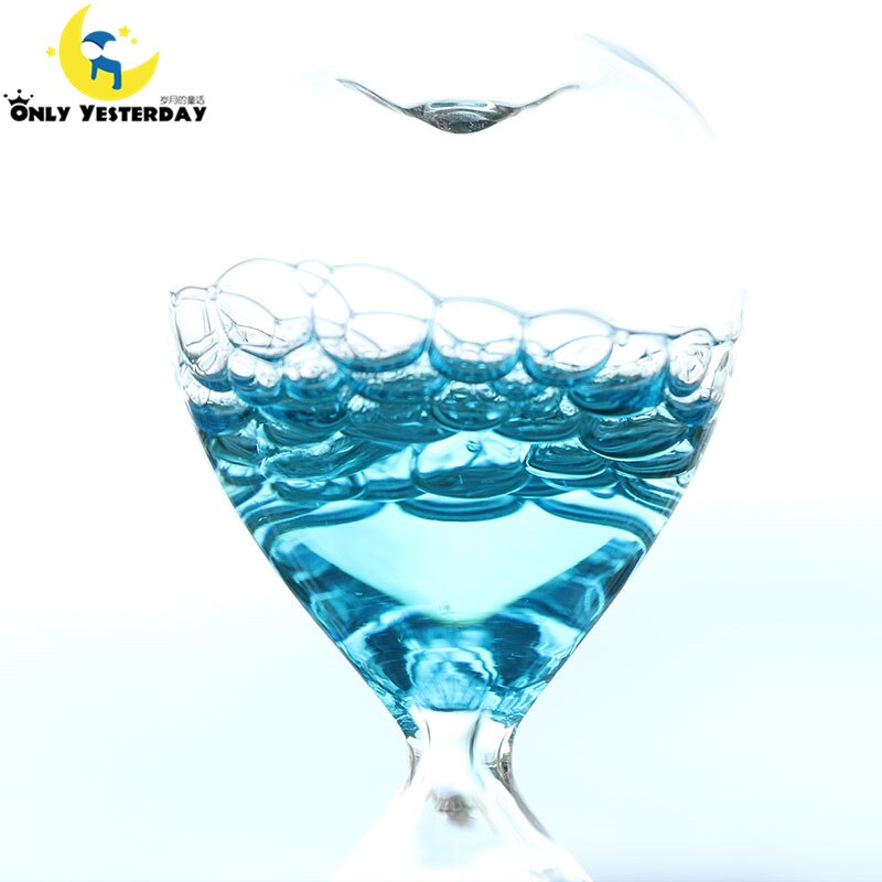 Liquid Droplets Hourglass Count Down Timer Sand Clock Timing Art Decorative Sandglass Home Decorations SL-QP