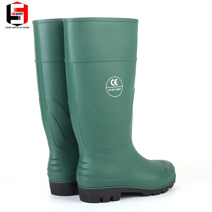 Break Resistance rain Boots Cheap Safety Gumboots PVC Safety Boots China Factory Mining Working BOOTS