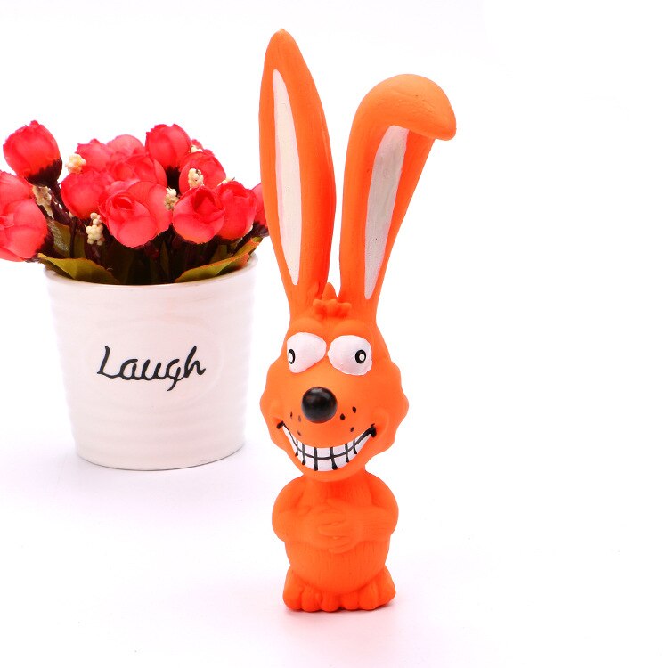 Dog Toy Pet Chew Rubber Bell Squeaky Sound Toys For Dog Funny Games Interactive Bone Doggy Toy Dog Production: C