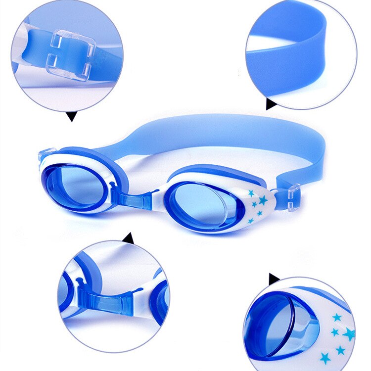 Swimming Goggles Kids Boys Girls Anti Fog Pool Children Cartoon Waterproof Swim Eyewear Silicone Diving Glasses