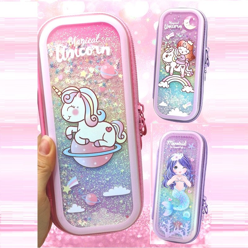 Acquistare Astuccio per matite - Borsa per matite Rainbow Unicorn? Facile e veloce online