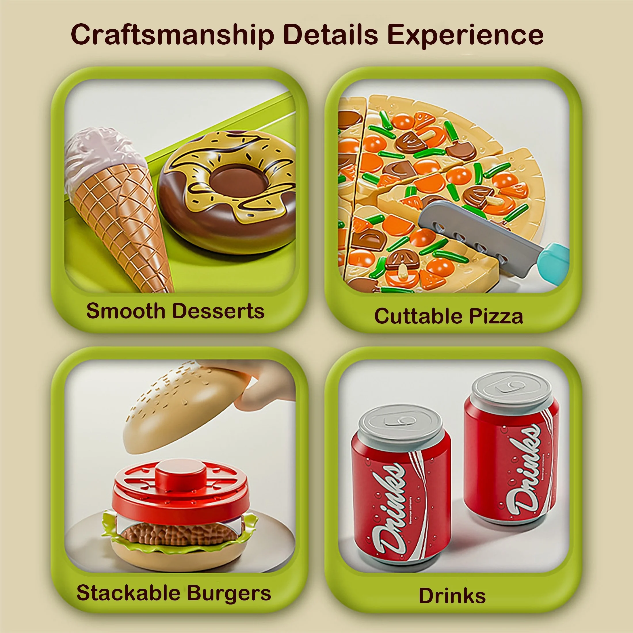 Juguetes de cocina, cesta de Picnic para niños, juego de cuthbert de frutas, casa de juegos, simulación de hamburguesa, pastel, Pizza, juguete, de cumpleaños