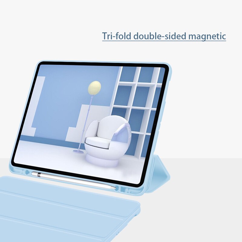 Waterproof Protect Case for Apple iPad Pro 11 ) Smart Cover with Pencil Holder