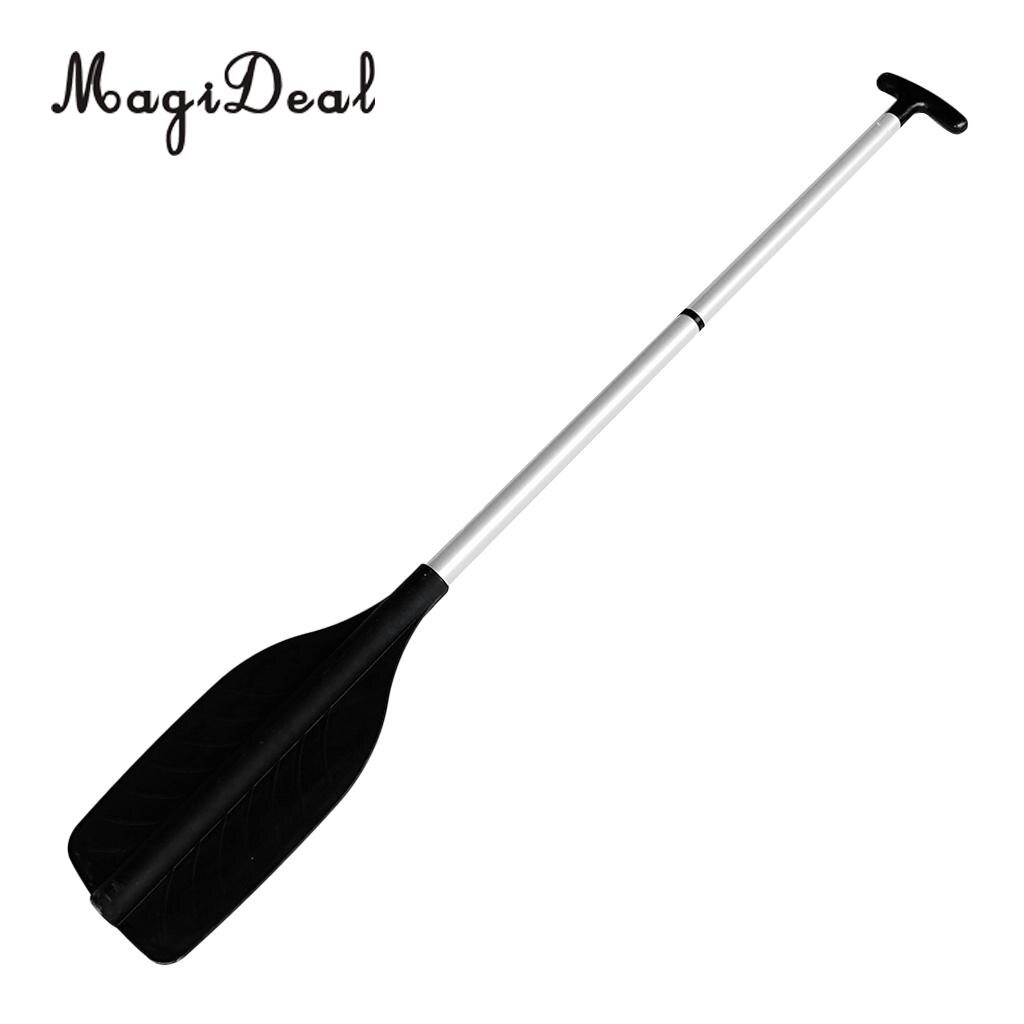 Marine Kayak Telescoping Paddle Boat Canoe Oars Heavy Duty Water Rafting Raft Paddles Black for Water Sports Rowing Boats