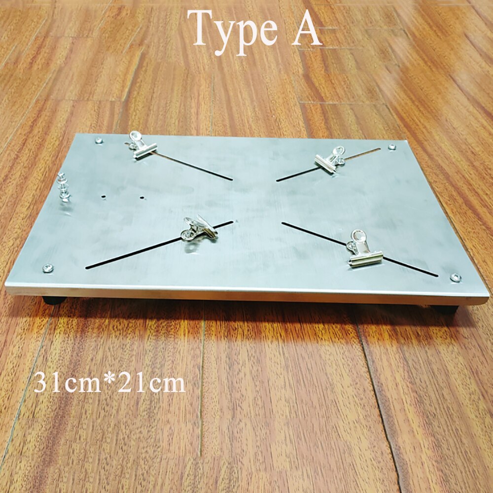 Planche de dissection de Rat, souris, Table d&#39;opération fixe 304, acier inoxydable, équipement de laboratoire scientifique réglable: 1Pcs Type A