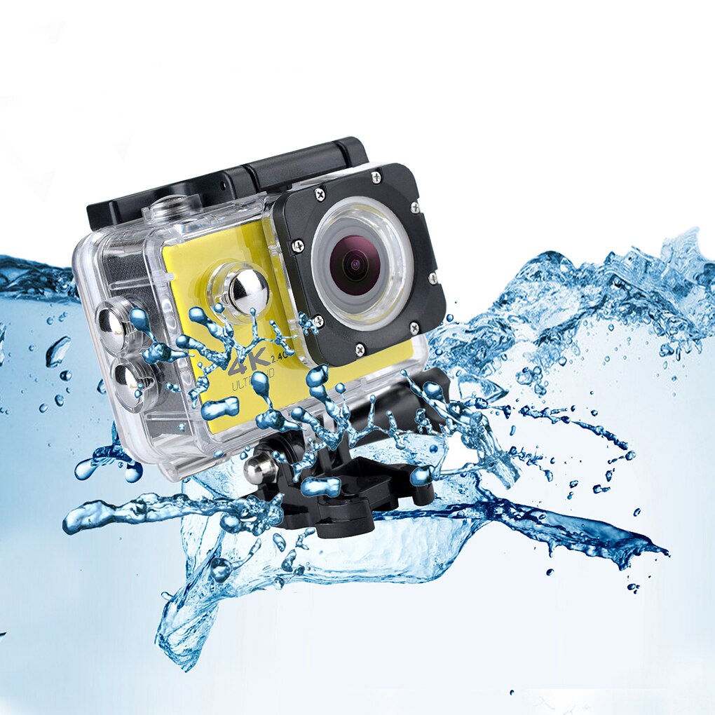 4K Outdoor Sports Action Camera 1080P WIFI 30m Waterproof 170 Degree Wide-Angle Lens 12MP/5MP Extreme Sports DV Cam Camcorder