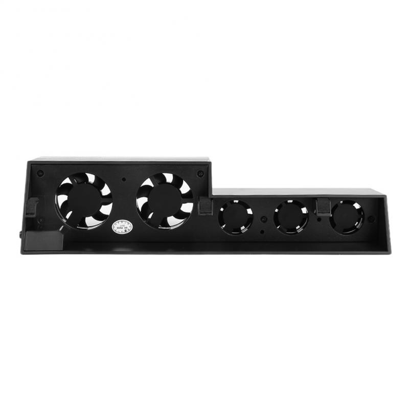 Til  ps4 køler ventilator super turbo temperatur kontrol med usb kabel til sony playstation 4 ps4 konsol lodret stativ
