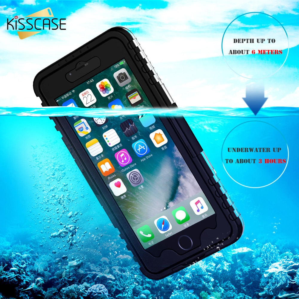 KISSCASE Shockproof Full Protective Phone Case For Samsung S10 Plus Waterproof Case For Samsung Galaxy S10 S10E Water Proof Bag