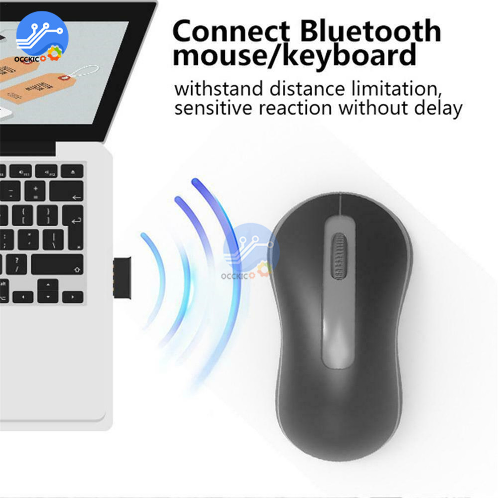 USB Bluetooth V5.0 Wireless Dongle Adapter For Windows PC Laptop Mouse keyboard Bluetooth Reciever Transmitter with DC Driver