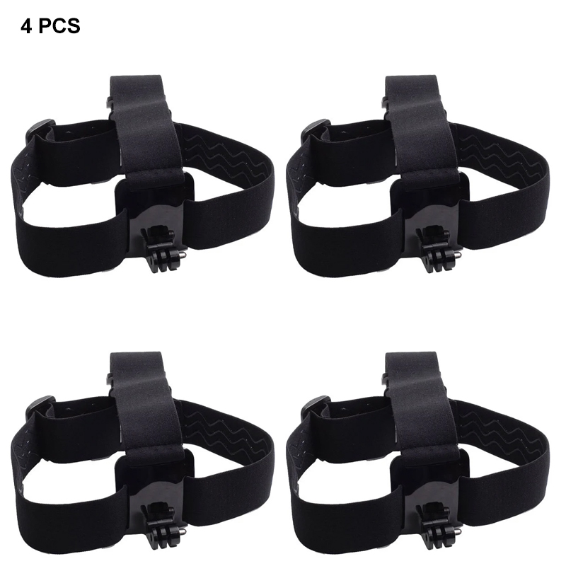 Head Strap Mount Headband Belt For GoPro Hero 12 11 10 9 8 7 6 5 4 SJCAM AKASO Insta360 X2 X3 DJI Osmo Action Camera Accessories