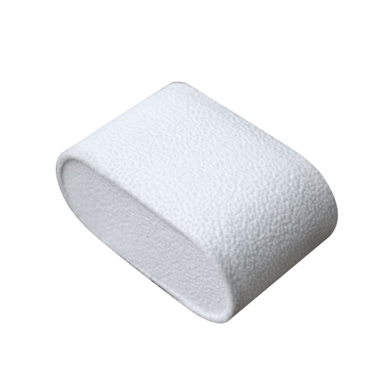 Przenośny robić zegarków poduszki zegarek wystawa bransoletek Podkładka schowek stojak Organizer biżuteria poduszka ochronna: biały