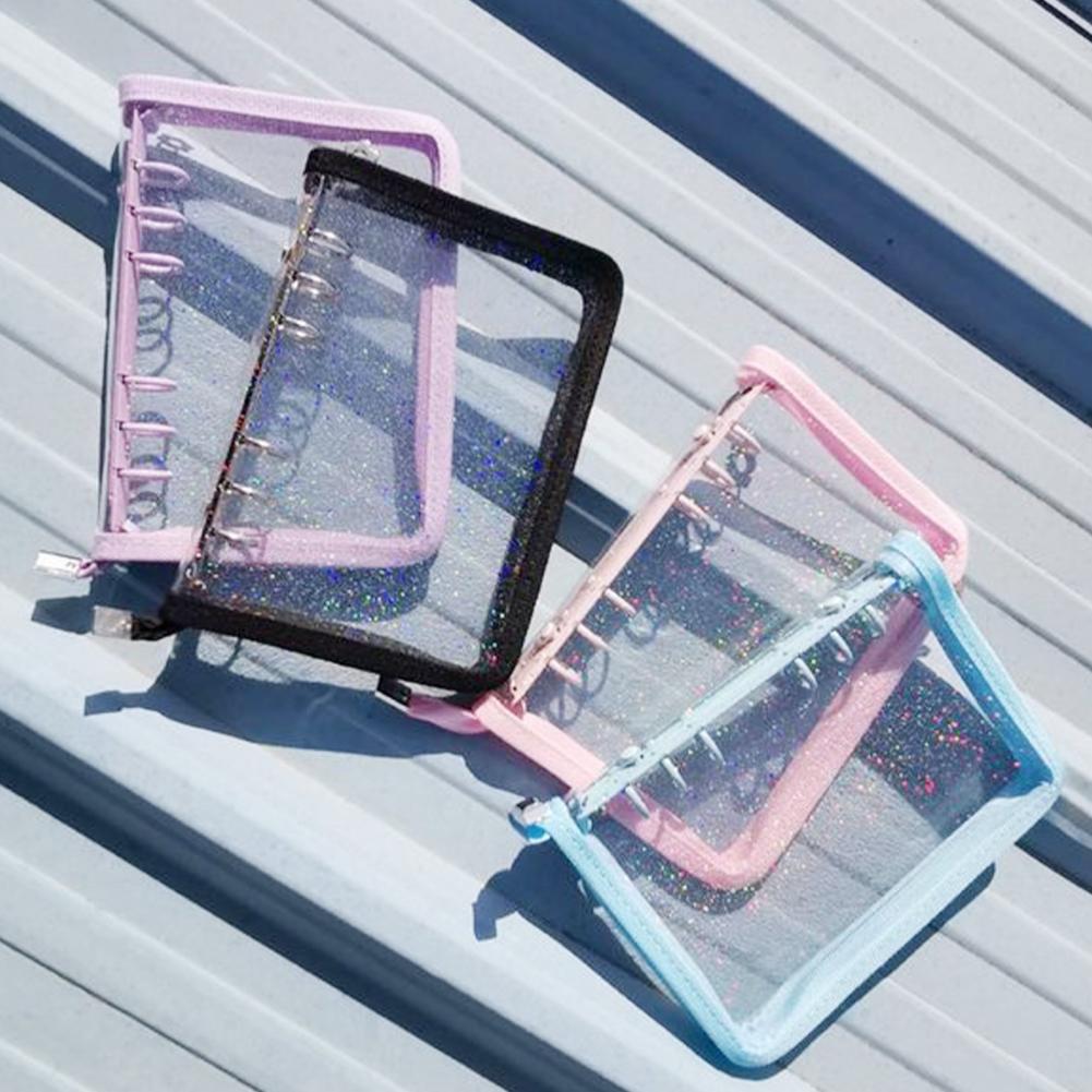 Waterproof Stationery Spiral Paper Binder Notebook Cover with 10 Inner Paper for Diary Manual Sketchbook,