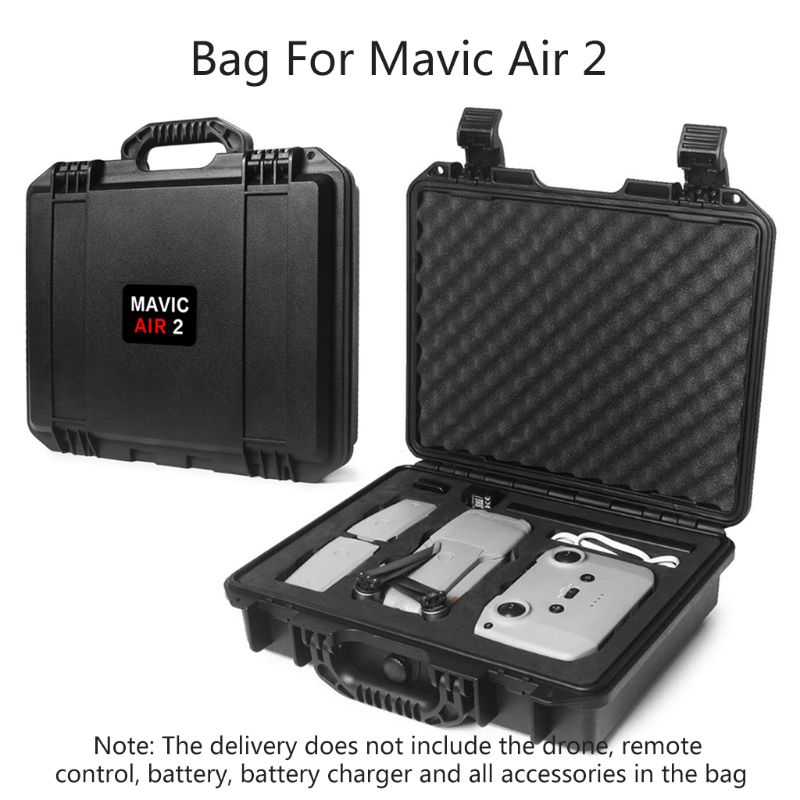 A prova di esplosione Scatola Impermeabile di Immagazzinaggio Del Sacchetto Duro Della Copertura Borsette Borsa Custodia Portatile per D-JI Mavic Aria 2 Drone Accessori