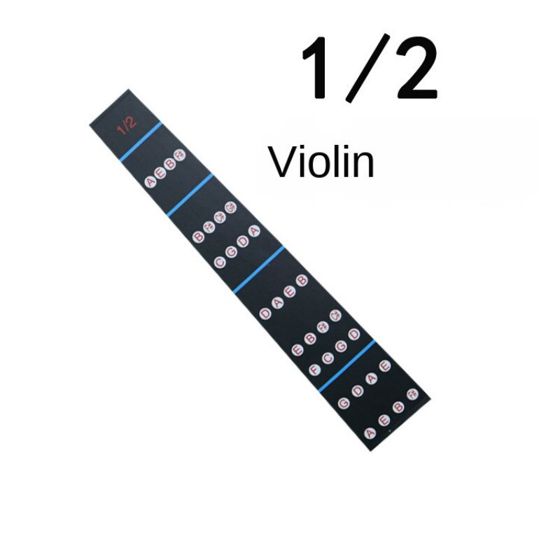 1 Pcs Violin Fingerboard Sticker Notes Label Fingering Diagram Practice Finger Guide Beginner Violin Accessories Accessories