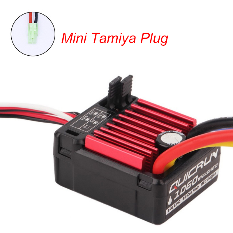 GoolRC 9T Motor 3650 4370KV Moteur Brushless 60A ESC Contrôleur de vitesse électronique