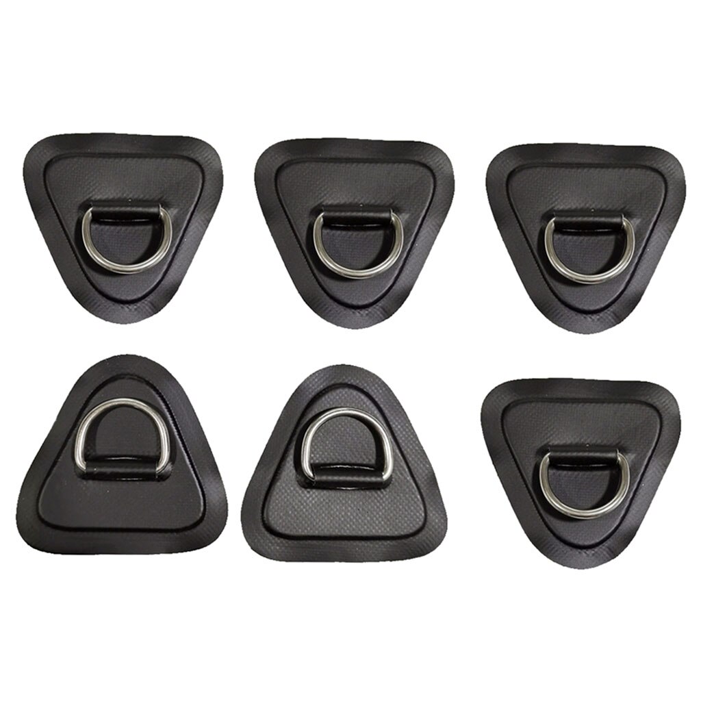 6 Pieces Stainless Steel Kayak D-Ring Buckle For Surfboard Inflatable Boat