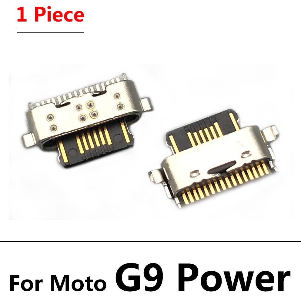 Conector de cargador USB tipo C, Conector de puerto de carga de datos para Motorola Moto G3 G4 G5 G5S G5S G6 G7 Plus G8 Power Play: G3