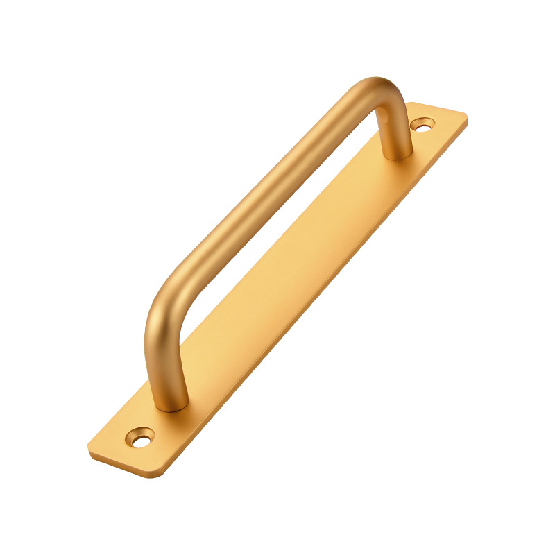 Aluminum Alloy Sliding Door Handle Balcony Window Cabinet Door Handle Bedroom Kitchen Black Gold Silver Furniture Hardware