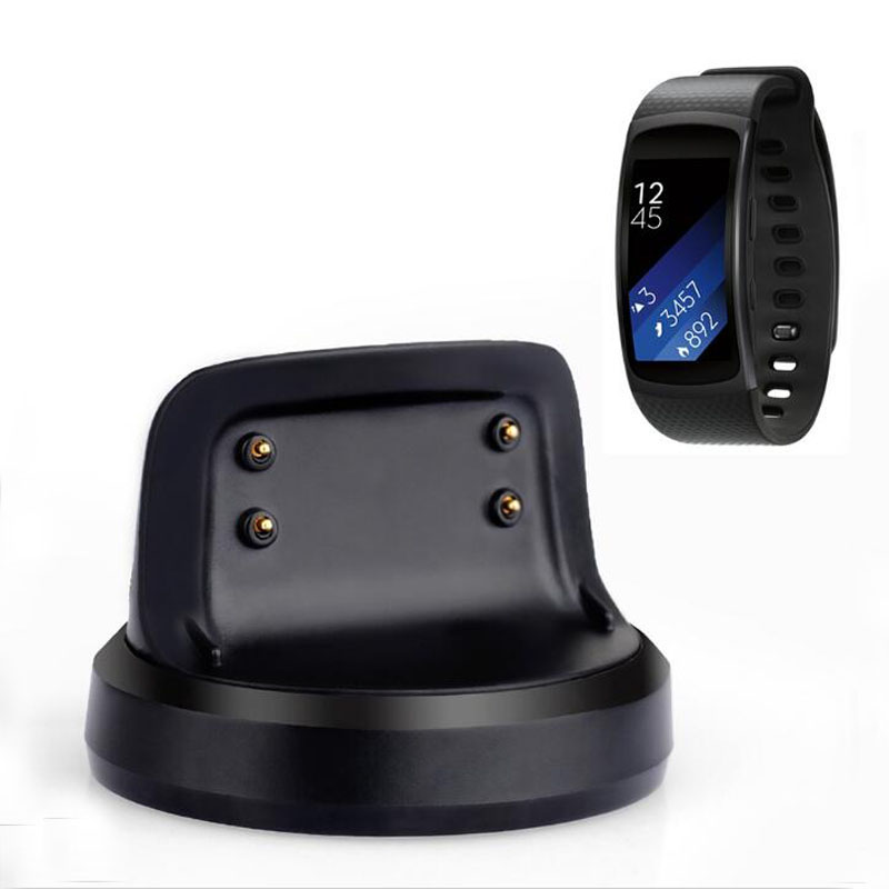 USB Dock chargeur adaptateur support câble de charge cordon pour Samsung Galaxy Gear Fit 2 R360 / Fit2 Pro R365 Bracelet intelligent Bracelet