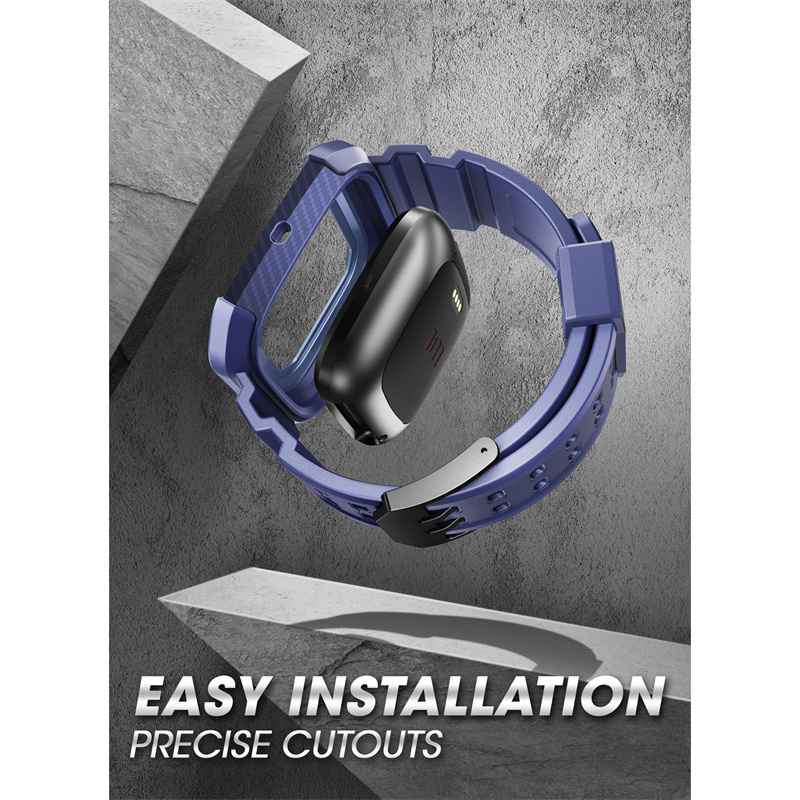 Watch Bands for Fitbit Versa 2 SUPCASE UB Pro Rugged Case Strap Protective Replacement Wristband for Fitbit Versa 2 with Case