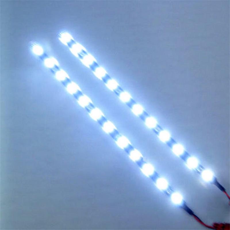 30Cm 12V 15 Leds Auto Auto Motorfiets Waterdichte Strip Lamp Flexibele Light Tv Desktop Scherm Backlight Tape Lamp strip Licht