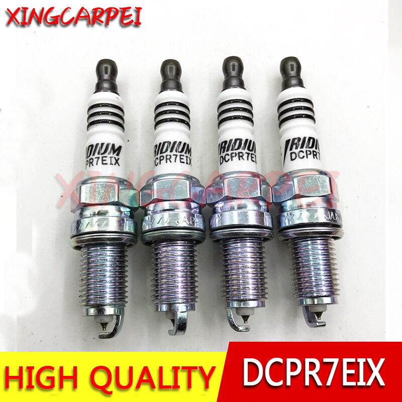 Bougie d'allumage en Iridium DCPR7EIX 3144, 4 pièces, pour Harley Davidson moto DCPR7EIX-3144, IXU22C XU20EPR-ZU XU20EP-ZU XU22EP-P