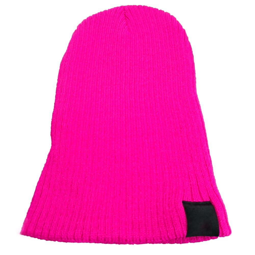 Gorro de punto suave para hombre y mujer, gorro de esquí, para exterior, YS-BUY: Light red