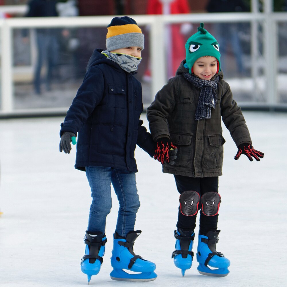 6pcs in 1 Set Adults Roller-skate Protection Gear Skiing Roller Protector Sports Protectors Kit Skateboard Bike Riding Knee Pad